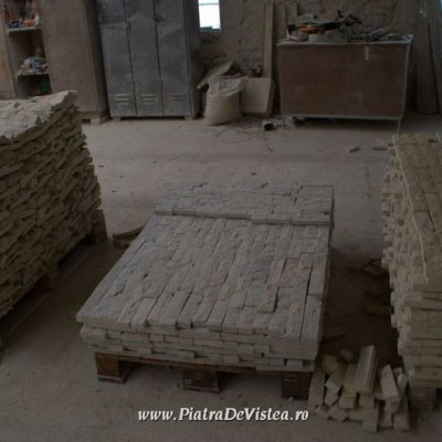LEVENTE COMPANIE Atelier de prelucrat piatra naturala - Piatra naturala de Vistea pentru amenajari interioare exterioare