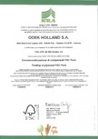 Placaj antiderapant - Certificat ODEK HOLLAND  WELDE