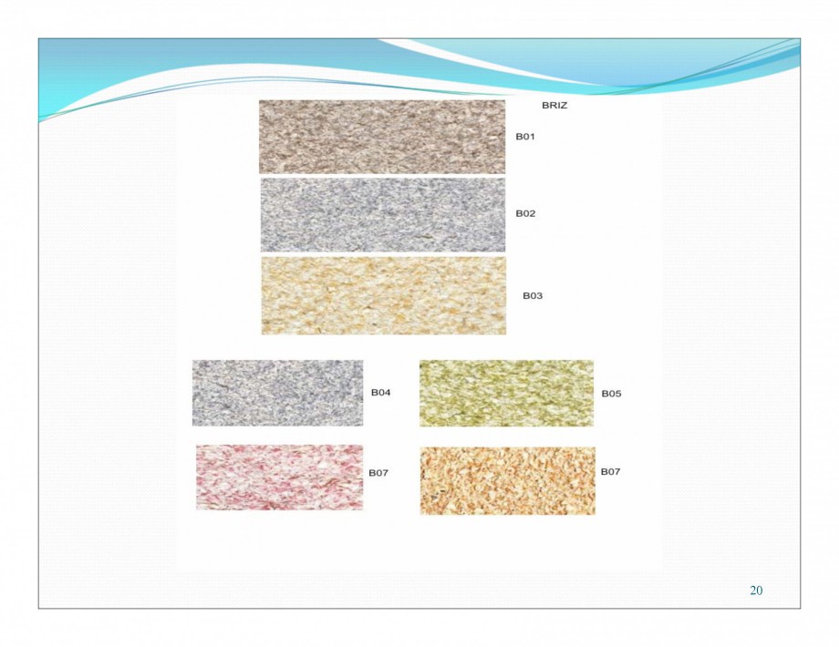 Pagina 5-Culori pentru tencuiala decorativa din bumbac EUROMATT EUROMATT Catalog, brosura Romana 