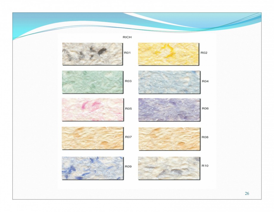 Pagina 11-Culori pentru tencuiala decorativa din bumbac EUROMATT EUROMATT Catalog, brosura Romana 