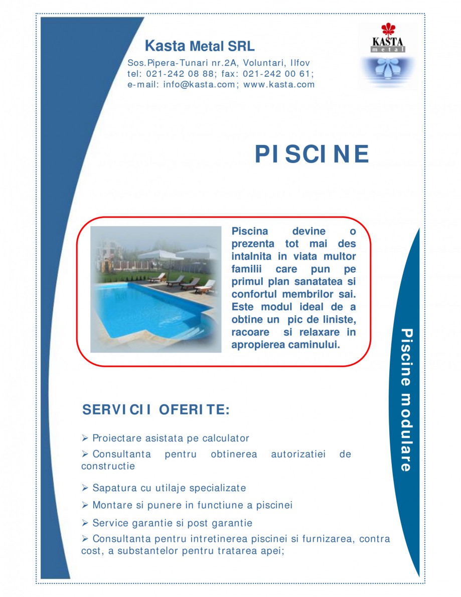Pagina 1-Piscine modulare KASTA METAL BORA, HAWAI, BERMUDES, GRENADINES, CANARIES, MARQUISES, MARTE, IBIZA,...