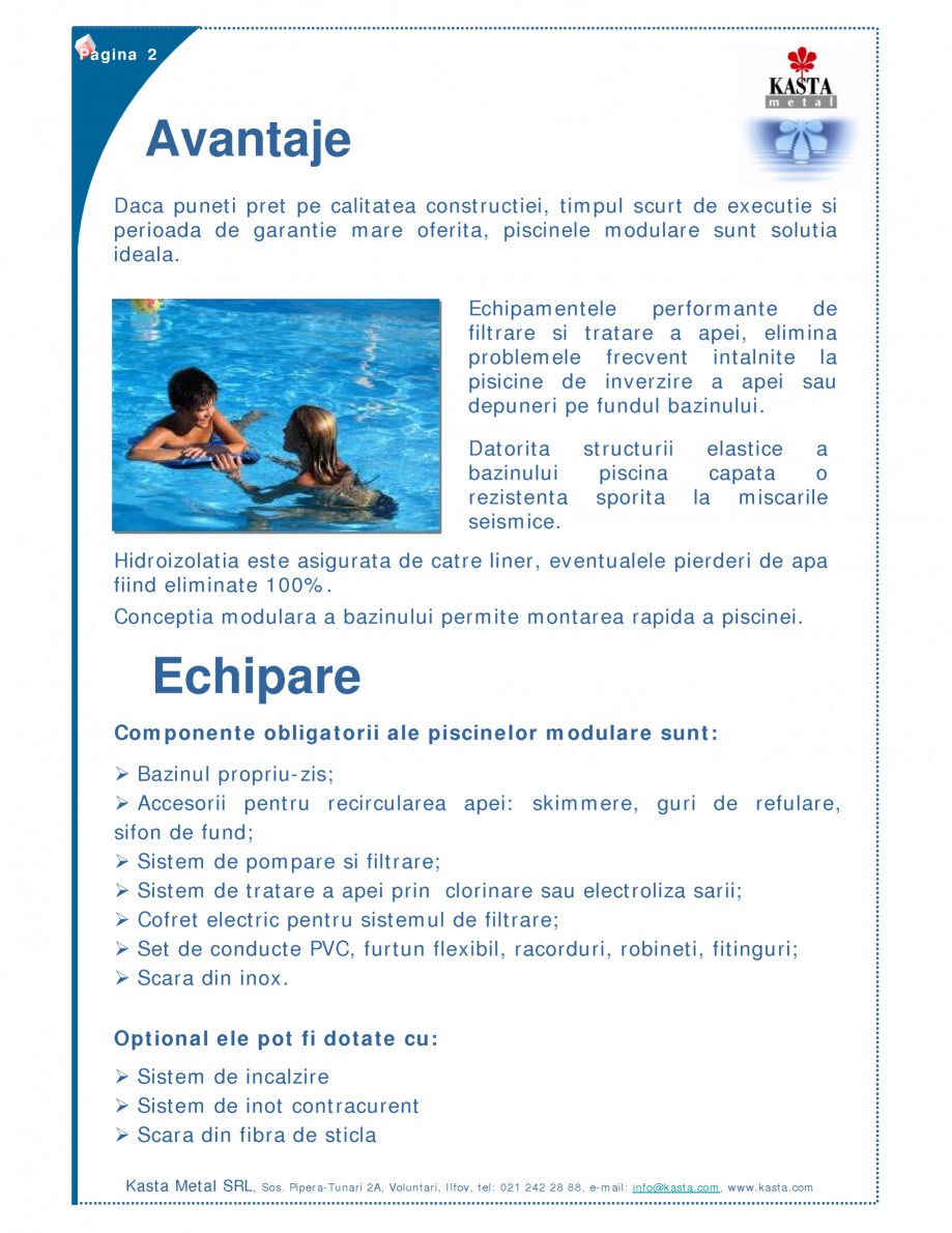 Pagina 2-Piscine modulare KASTA METAL BORA, HAWAI, BERMUDES, GRENADINES, CANARIES, MARQUISES, MARTE, IBIZA,...