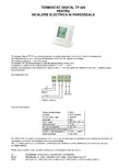 Termostat digital pentru incalzire electrica in pardoseala I-WARM - TP 520