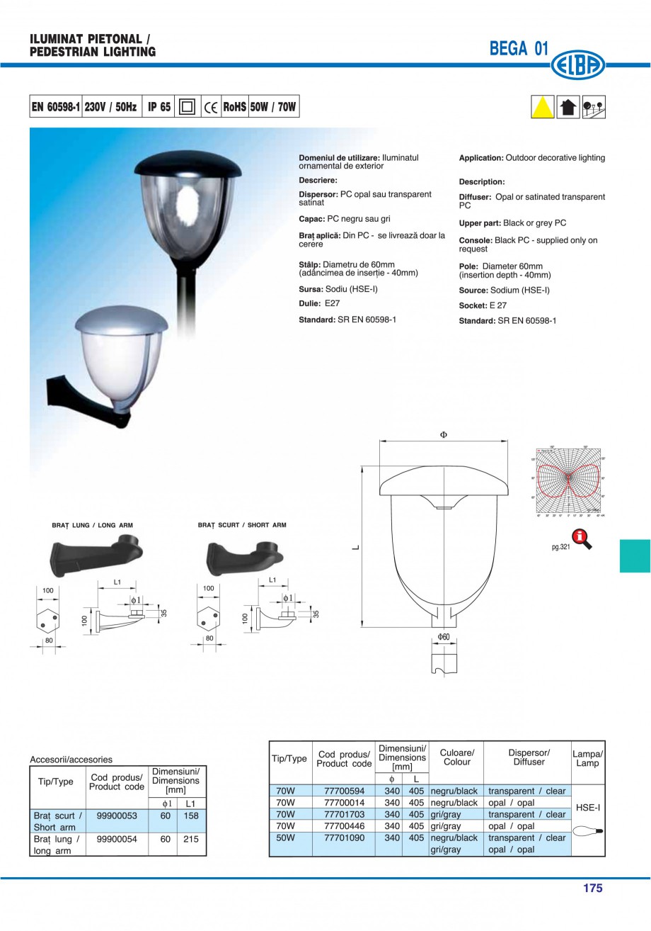 Pagina 178 - Catalog general de produse ELBA ELBA-COM ECRAN CONTRAST, 3S2-TL-LED, 2S2-TL-LED,...