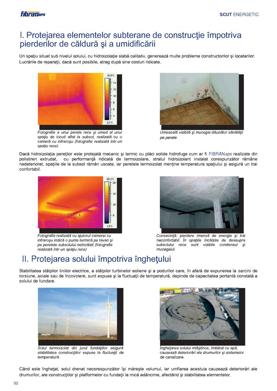 Pagina 5 - Izolarea termica a constructiilor subterane FIBRANxps 300-L, 400-L, 500-L, 600-L, 700-L, ...