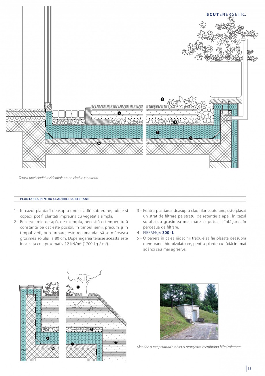 Pagina 13 - Izolarea termica a teraselor inversate FIBRANxps 300-L, 400-L, 500-L, 600-L, 700-L,...