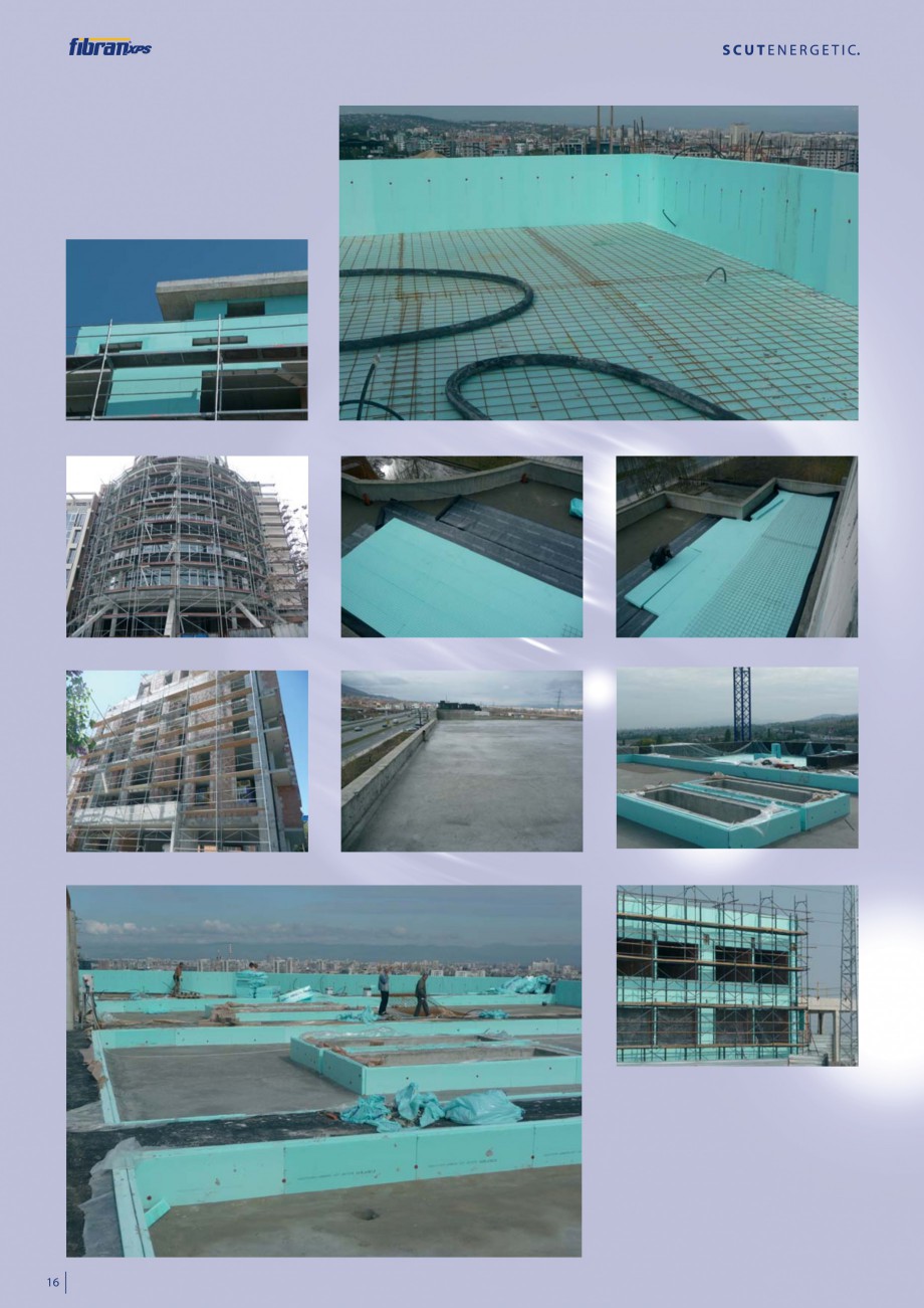 Pagina 16 - Izolarea termica a teraselor inversate FIBRANxps 300-L, 400-L, 500-L, 600-L, 700-L,...