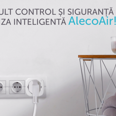 AlecoAir Priza inteligenta - Echipamente SMART si aparate de masura pentru calitatea aerului si spatii inteligente