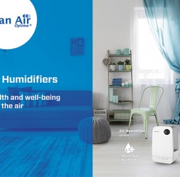 Umidificatoare casnice pentru spatii cu nivel scazut de umiditate Clean Air Optima