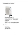 Calorifer electric  SUPRA - Oleo 2200 W 