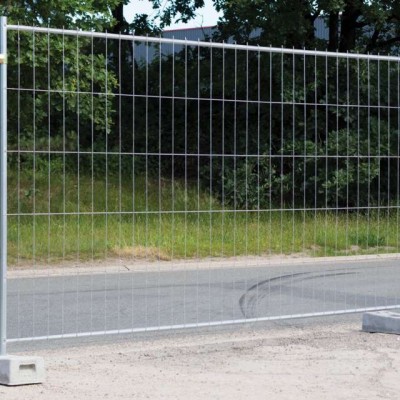 AMERICASA Exemplificarea utilizarii gardului mobil - Garduri santier pentru delimitari sau imprejmuriri temporare