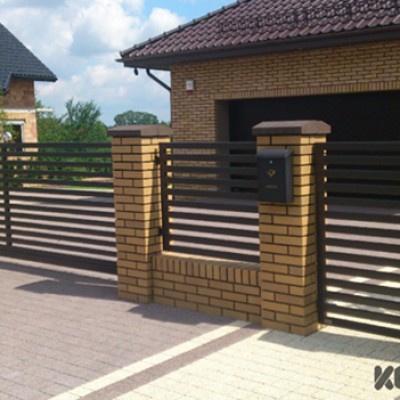 KONSPORT Garduri si porti rezidentiale - utilizare - Garduri si porti metalice pentru rezidential KONSPORT