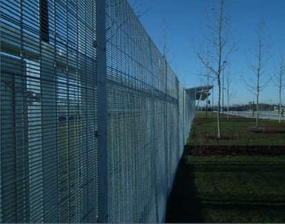 Gard inalta securitate - Security mesh Pallas Panouri metalice rigide cu fir dublu