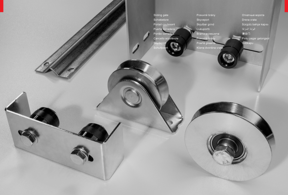 Pagina 22-Sisteme si accesorii pentru porti autoportante CAIS Catalog, brosura Engleza toportante S
...