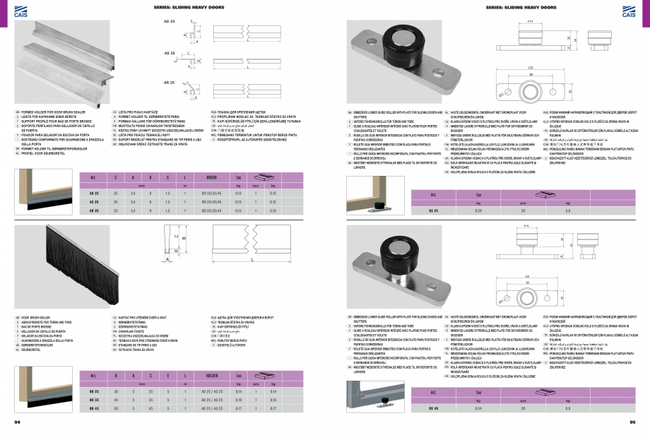 Pagina 49-Sisteme si accesorii pentru porti autoportante CAIS Catalog, brosura Engleza 

46

65

25

2

2

M6
...