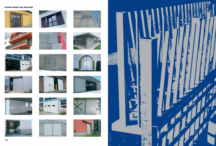 Pagina 54-Sisteme si accesorii pentru porti autoportante CAIS Catalog, brosura Engleza CHLAG MIT ROLLE
BUTÉE ...