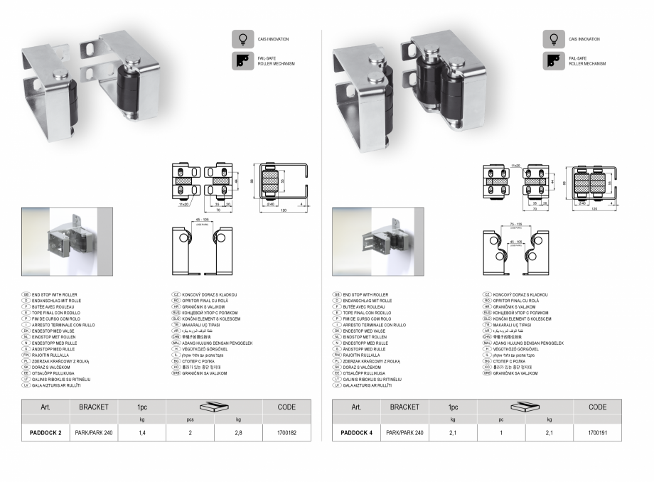 Pagina 13-Kituri porti autoportante rezidentiale CAIS Catalog, brosura Engleza MS SU AŠTUONIAIS RATUKAIS
...