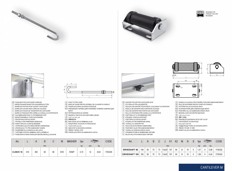 Pagina 18-Kituri porti autoportante industriale CAIS Catalog, brosura Engleza C

E

PARK
175 170 88
PARK 240...