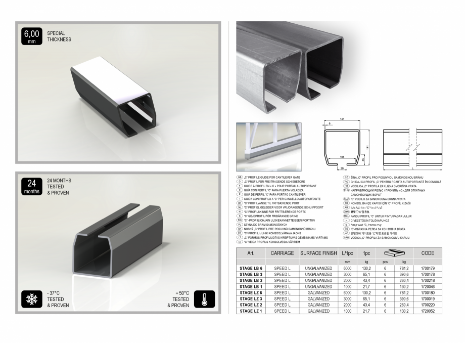 Pagina 3-Kituri porti autoportante industriale de mari dimensiuni CAIS Catalog, brosura Engleza S KREIPTUVAS ...