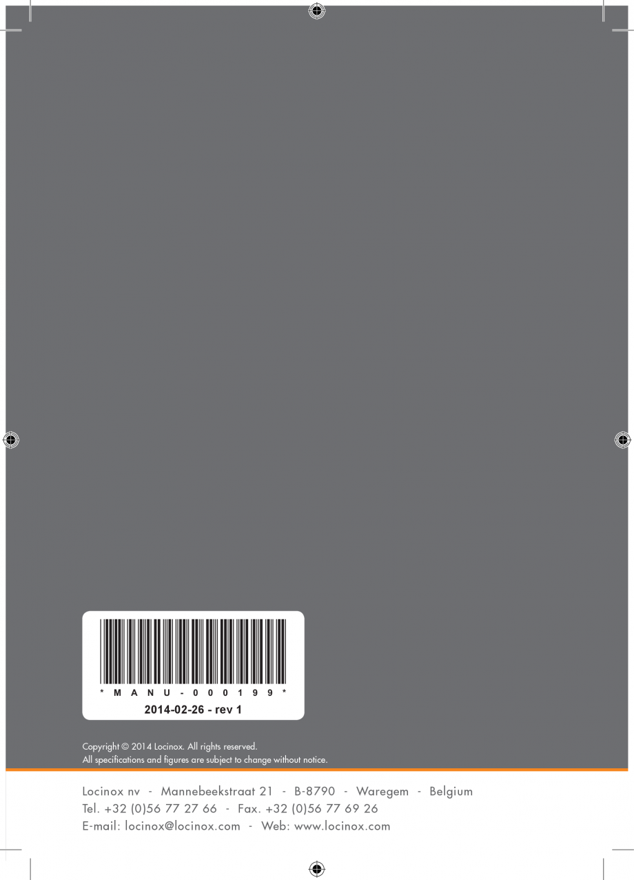 Pagina 40-Incuietoare cu cifru pentru porti pietonale - FREE VINCI LOCINOX LFKQ X1 Instructiuni montaj,...