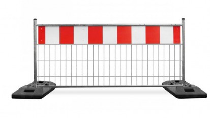 Bariera semnalizare-lucrari rutiere-infrastructura Garduri mobile