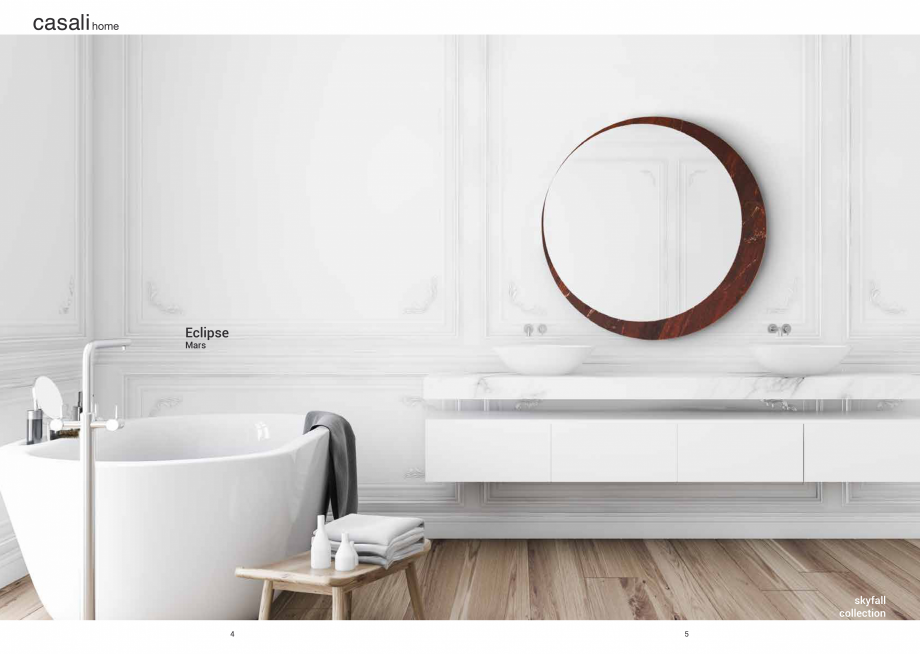 Pagina 3 - Oglinzi din cristal pentru spatii interioare CASALI HOME SKYFALL Catalog, brosura Engleza...