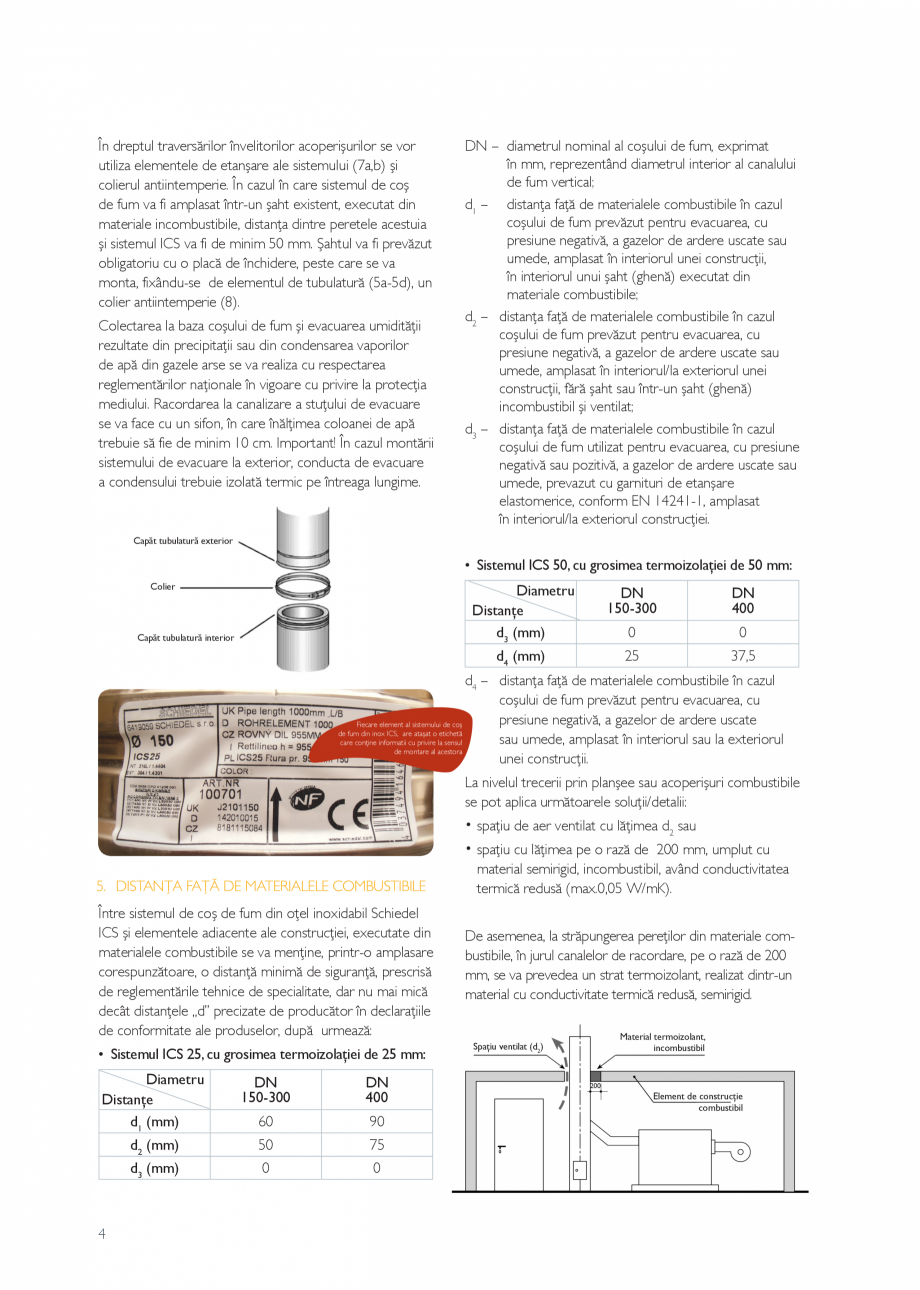 Pagina 4 - Sisteme profesionale de cosuri de fum din inox SCHIEDEL ICS/ICS ECO, PERMETER, PRIMA PLUS...