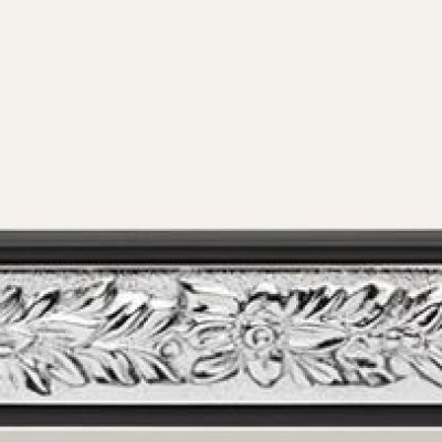 LINEA CALI Maner Zen Fusion negru cu argintiu - Manere si silduri pentru usi si ferestre
