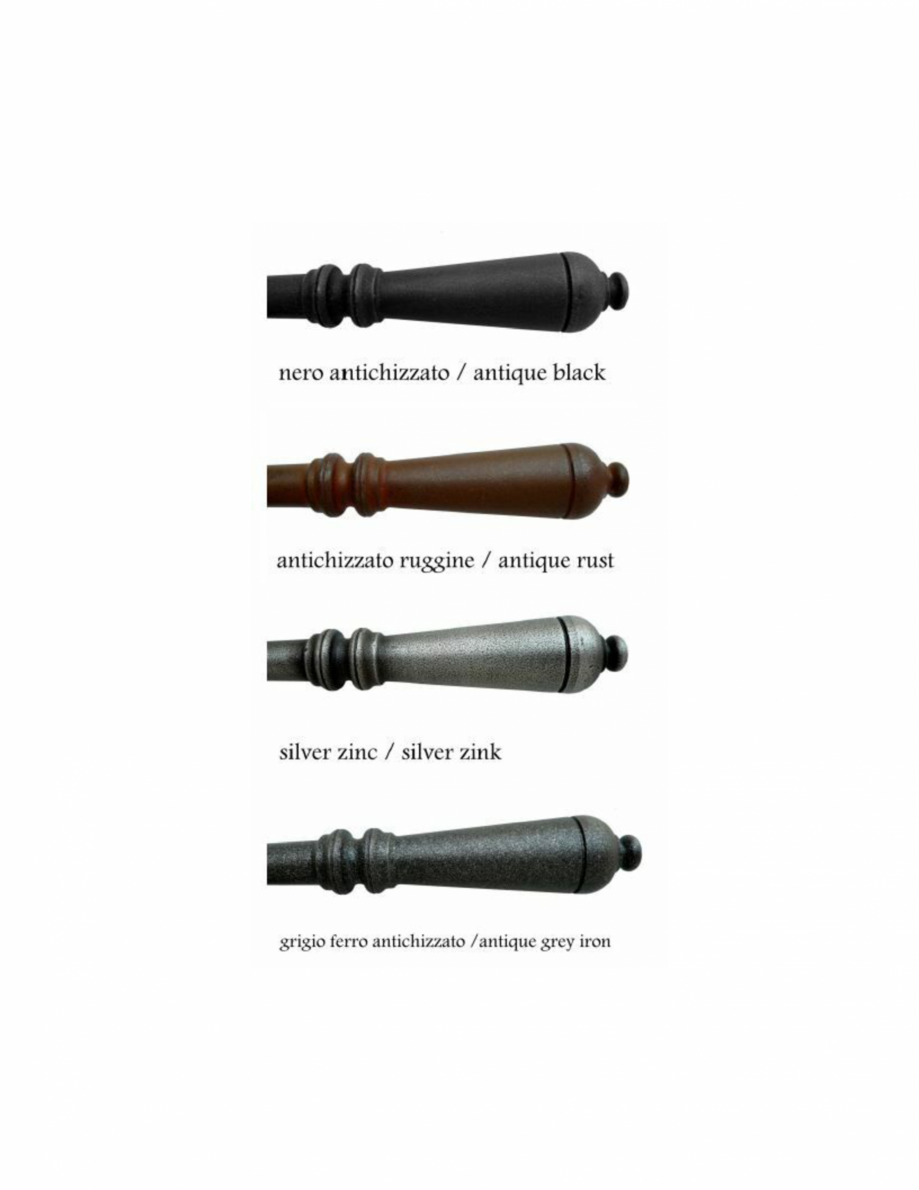 Pagina 1-Finisaje disponibile pentru fier forjat DALI BUSINESS Infiletata din fier Paletare si texturi...