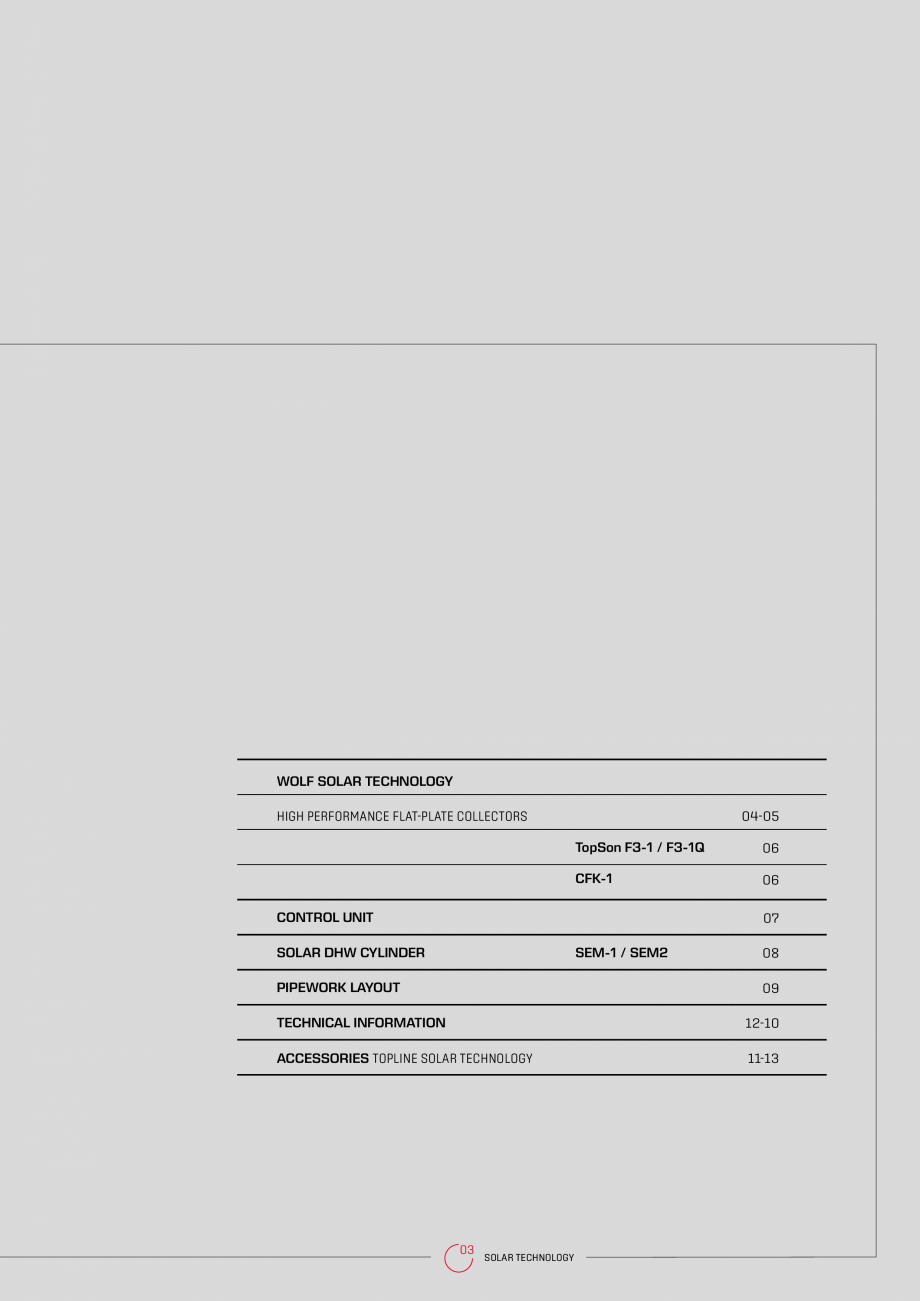 Pagina 3-Panouri solare de inalta tehnologie WOLF CFK, F3-1, F3-Q Catalog, brosura Engleza on F3-1/F3-1Q
up...