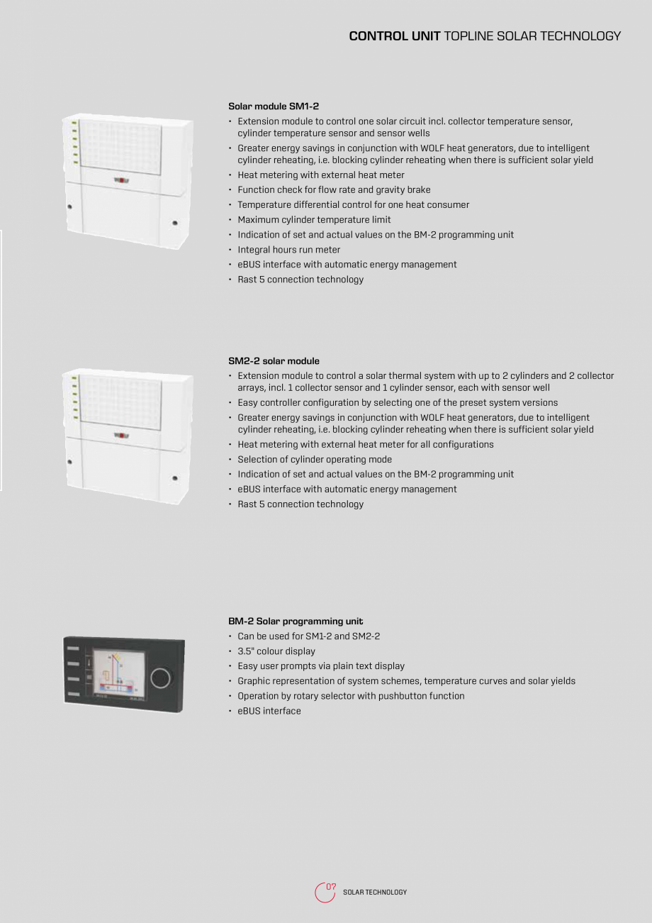 Pagina 7-Panouri solare de inalta tehnologie WOLF CFK, F3-1, F3-Q Catalog, brosura Engleza ast 5 connection...