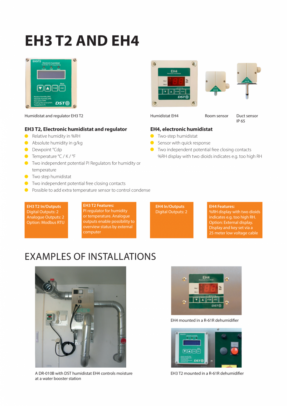 Pagina 6-Economie de energie DST Catalog, brosura Engleza  process, control, see the
functions as well as...