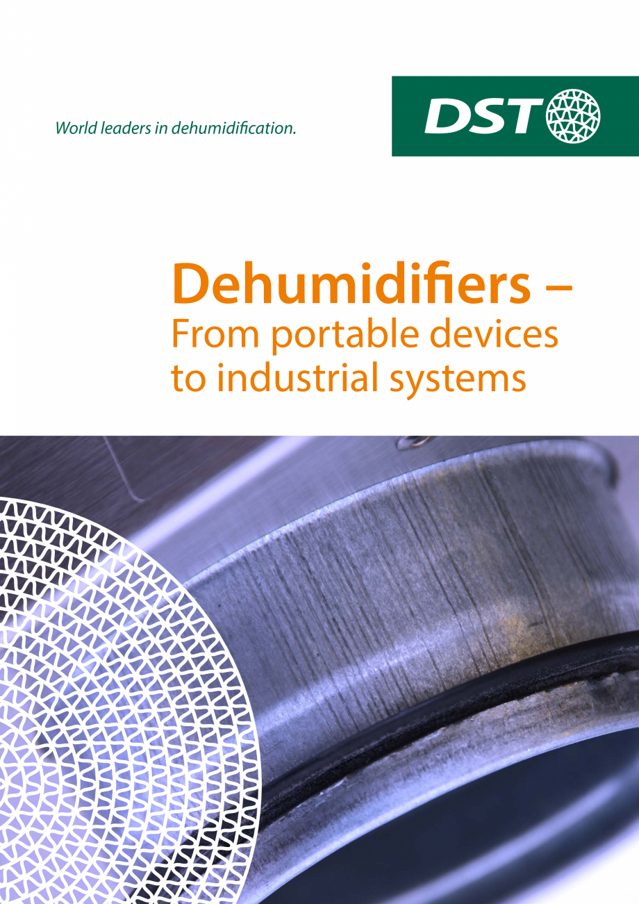 Pagina 1-Dezumidifcatoare - De la dispozitive portabile la sisteme industriale DST Catalog, brosura World...