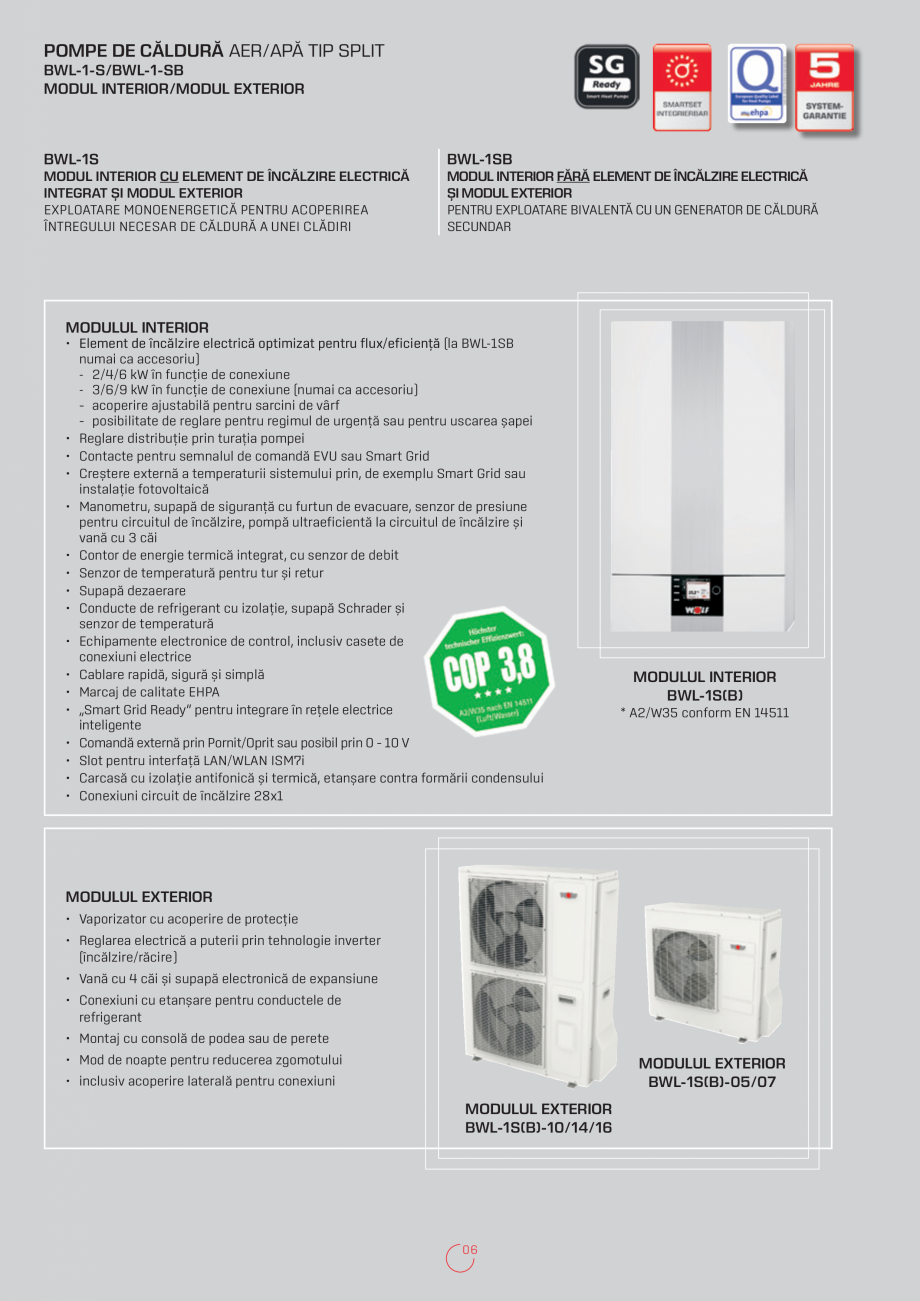 Pagina 6-Pompa de caldura reversibila split aer-apa WOLF BWL - 1S Fisa tehnica Romana INTERIOR
Supapă...