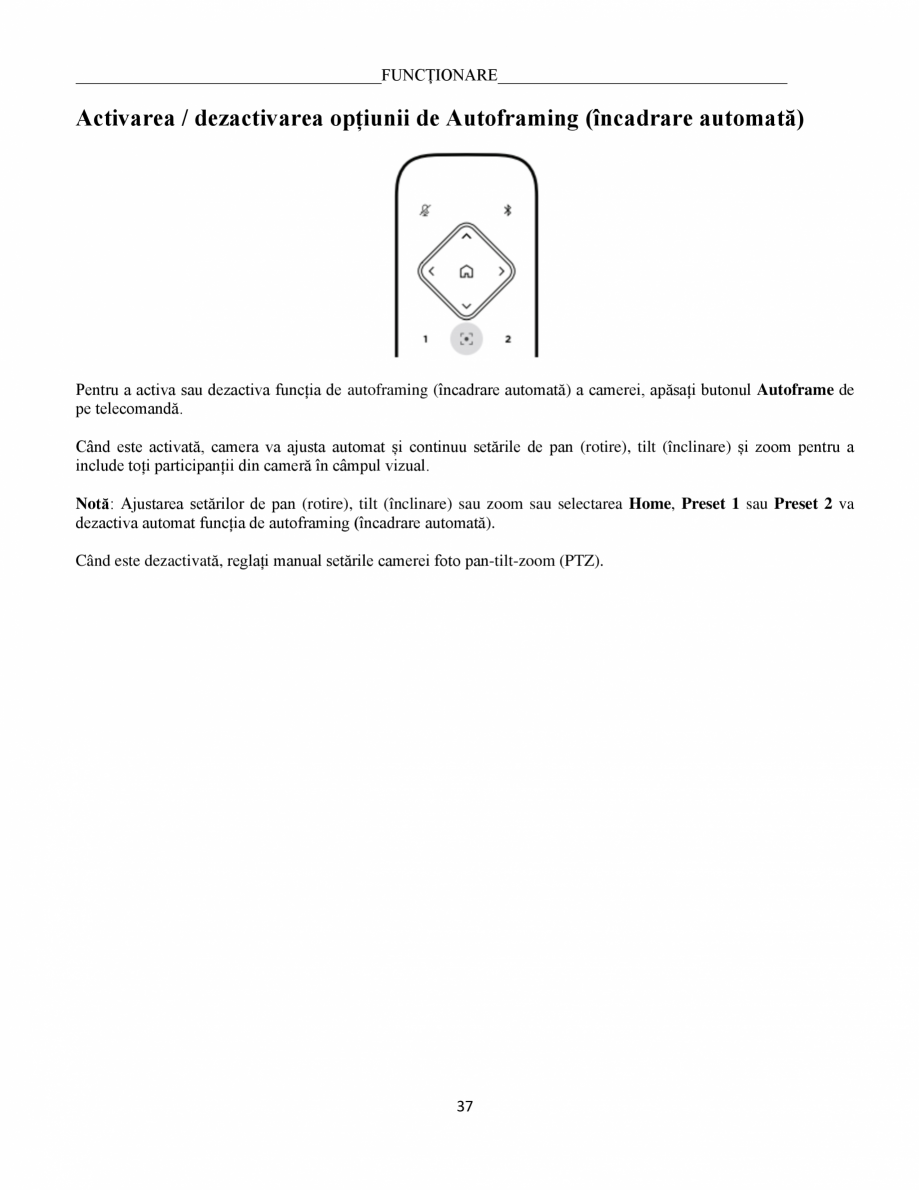 Pagina 37 - Ghidul utilizatorului - Videobar  BOSE Bose videobar VB1 Instructiuni montaj, utilizare ...