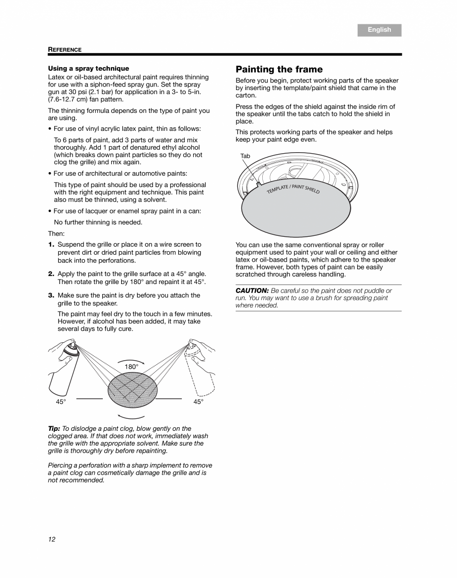 Pagina 14-Manual de utilizare - boxe stereo BOSE 791 Instructiuni montaj, utilizare Engleza rtain forms of...
