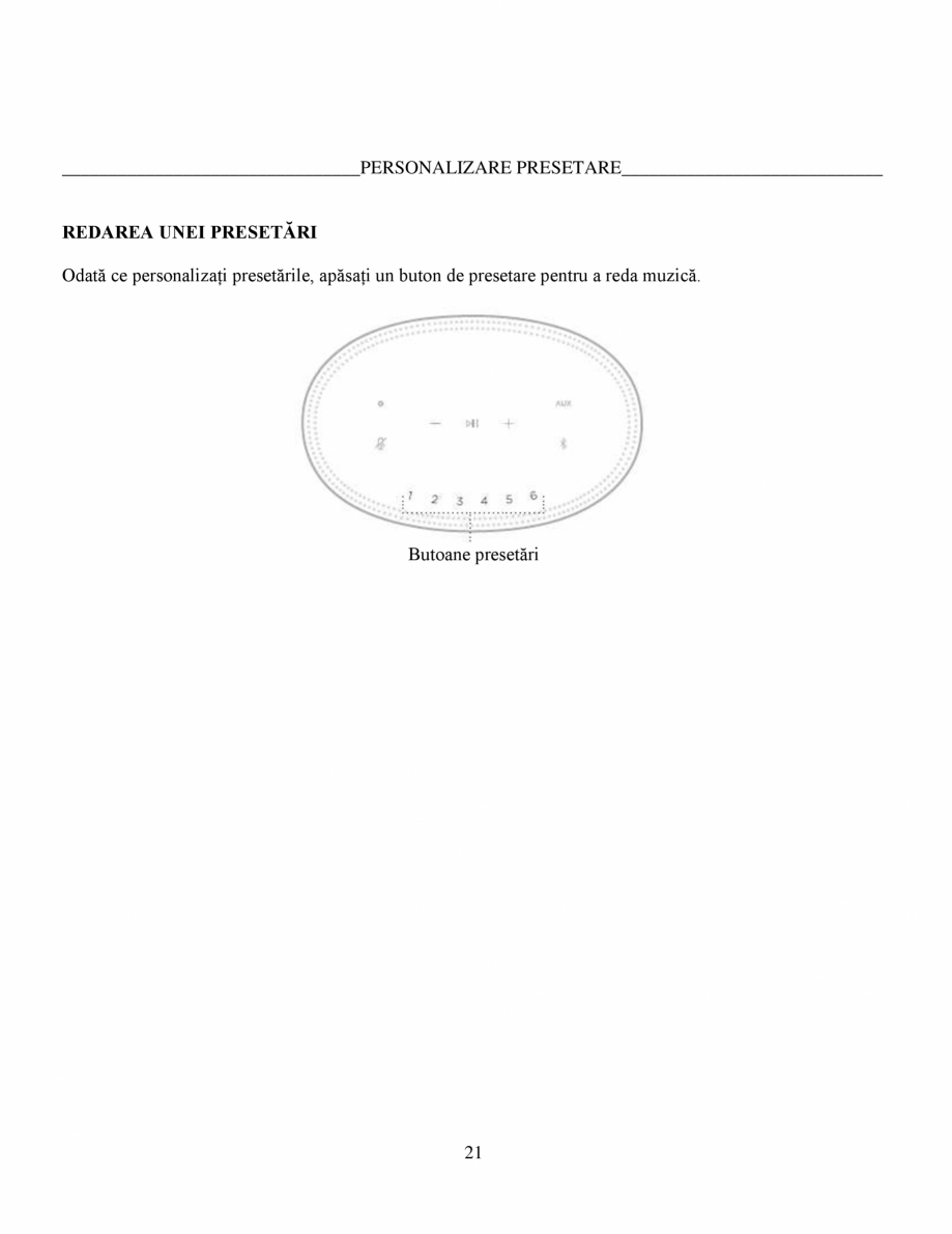 Pagina 21-Manual de utilizare - Bose Home Speaker 500 BOSE Home Speaker 500  Instructiuni montaj,...