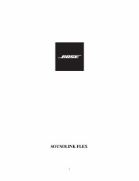Boxa SoundLink Flex - Manual de utilizare