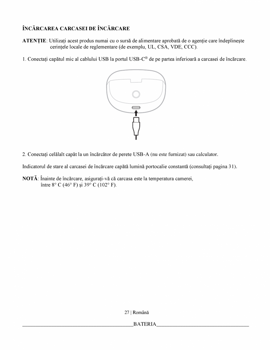 Pagina 28-Manual de utilizare pentru casti wireless cu anularea zgomotului  BOSE Ultra Open Earbuds...