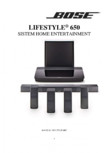 Manual de utilizare pentru home cinema BOSE - Lifestyle 650