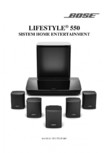 Manual de utilizare pentru sistem home cinema BOSE - Lifestyle 550