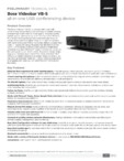 Sistem BOSE videobar BOSE - BOSE VIDEOBAR VB-S