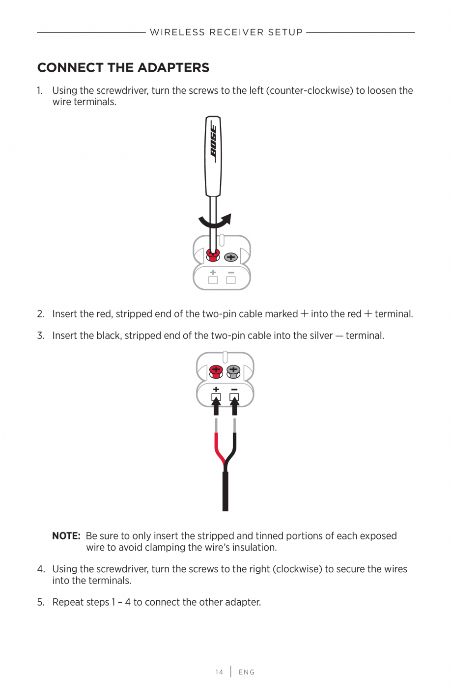 Pagina 14-Manual de utilizare Boxe Bose Surround BOSE Instructiuni montaj, utilizare Engleza n is hereby...