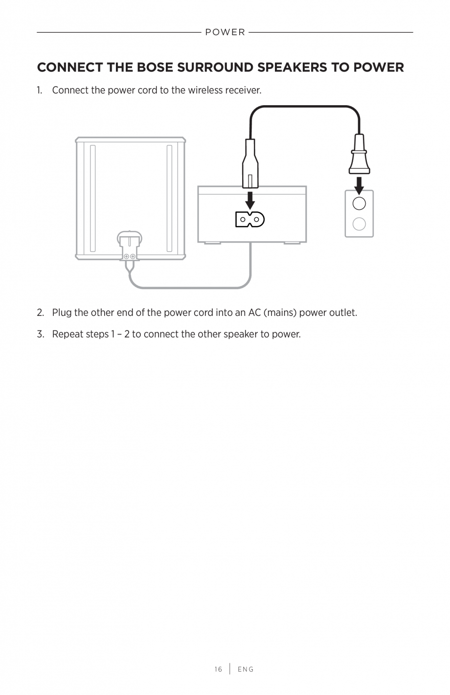 Pagina 16-Manual de utilizare Boxe Bose Surround BOSE Instructiuni montaj, utilizare Engleza ....................