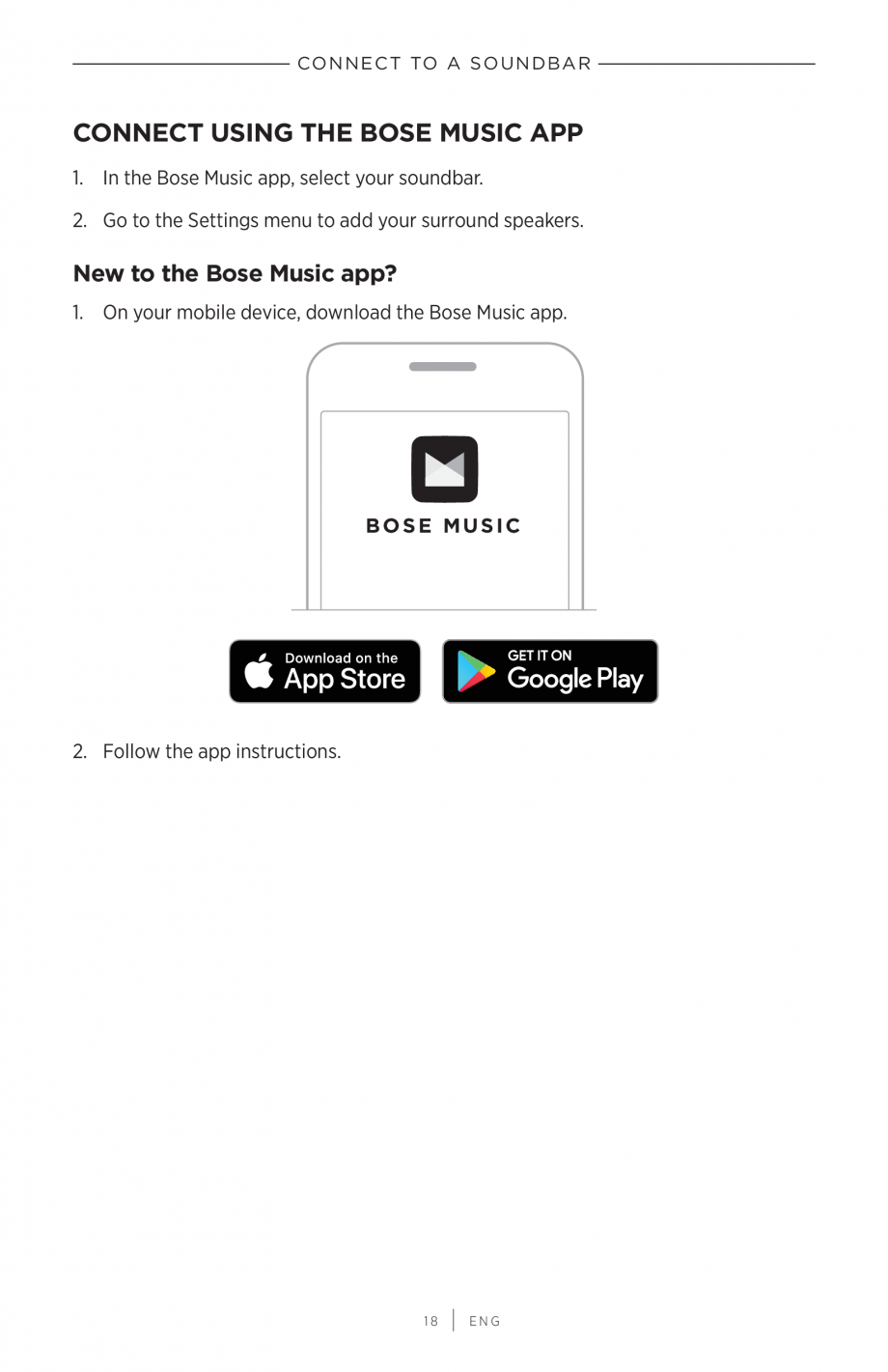 Pagina 18-Manual de utilizare Boxe Bose Surround BOSE Instructiuni montaj, utilizare Engleza S
To avoid...