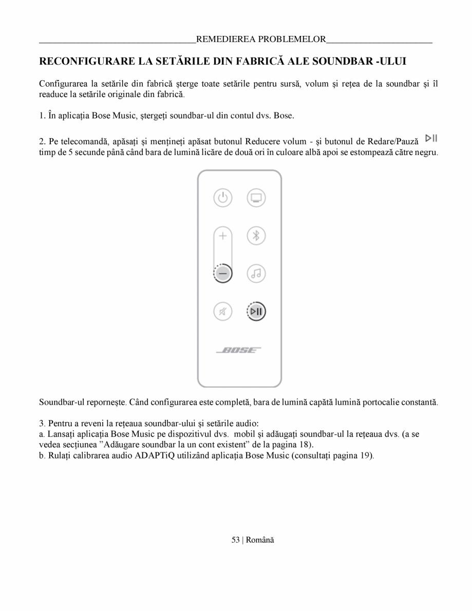 Pagina 53-Manual de utilizare soundbar BOSE Bose Ultra Romana onați rețeaua NFL.

Vizionare un număr anume ...