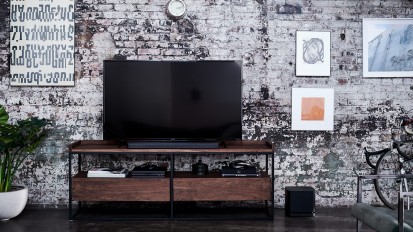 Living cu soundbar Bose 500 Sistem home cinema