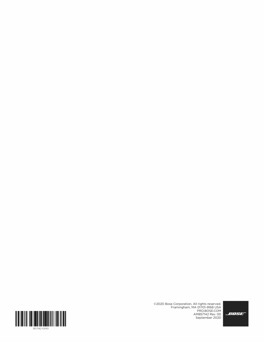 Pagina 24-Manual de utilizare pentru sistemul audio BOSE L1 Pro32 + Sub2 Instructiuni montaj, utilizare age...