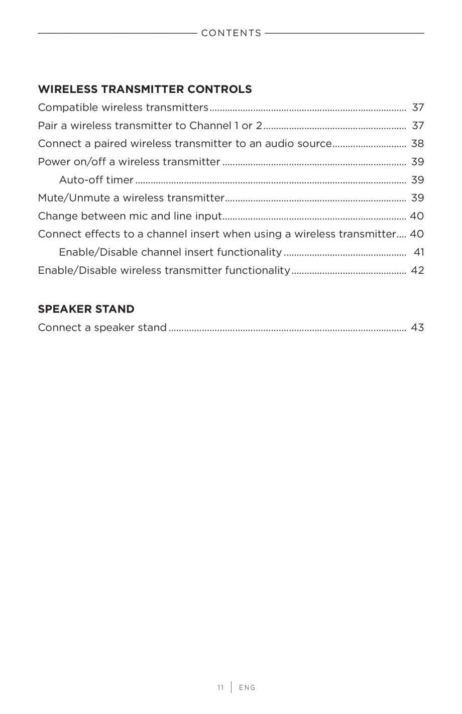 Pagina 11-Manual de utilizare pentru sistem audio portabil pentru muzica live BOSE S1 PRO + Instructiuni...