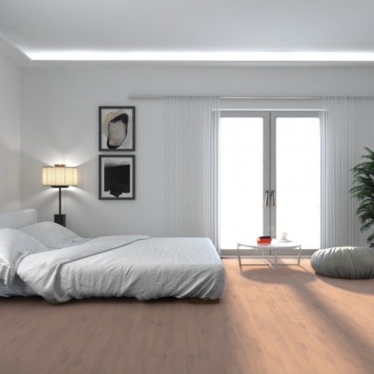 Dormitor cu parchet - Salt Lake Oak LVT - Winflex Parchet LVT - parchet vinil